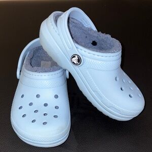 Kids Light Blue Crocs size 11